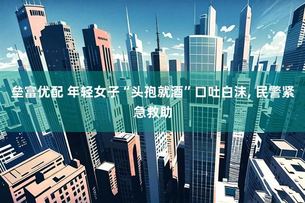 垒富优配 年轻女子“头孢就酒”口吐白沫, 民警紧急救助