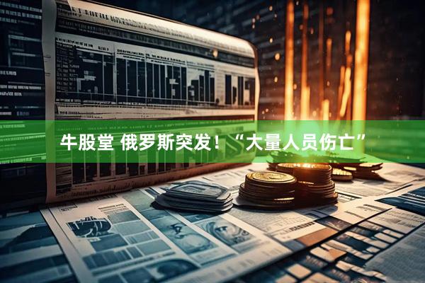 牛股堂 俄罗斯突发！“大量人员伤亡”