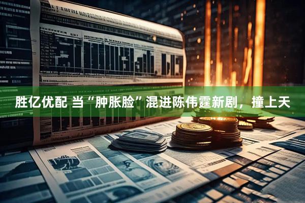 胜亿优配 当“肿胀脸”混进陈伟霆新剧，撞上天